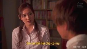 Cô giáo dễ thương tăng ca ở trường bị học trò hấp diêm rồi biến thành hầu gái tình dục